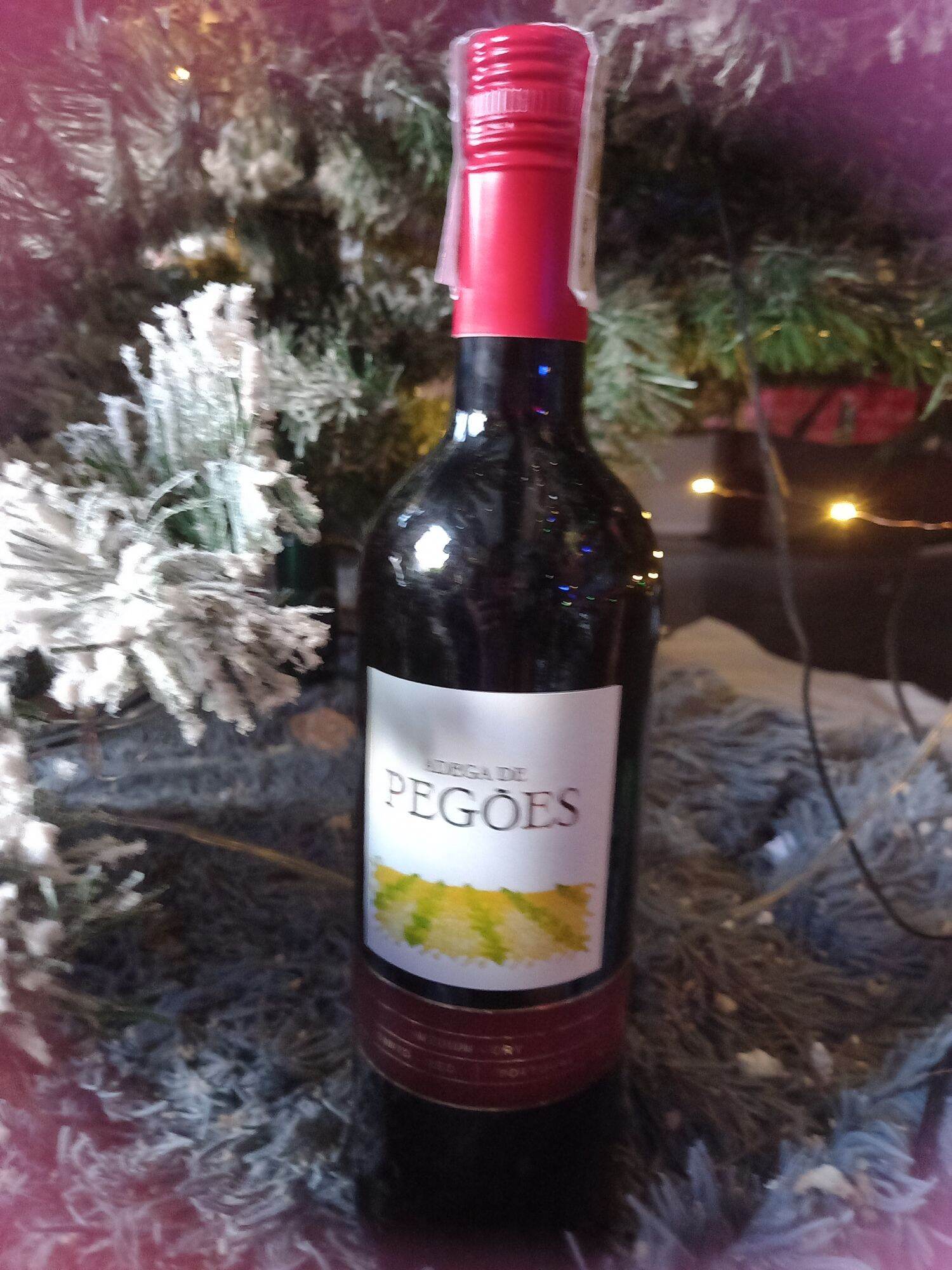 3 pcs/bottles of ADEGA DE PEGOES MEDIUM DRY RED WINE