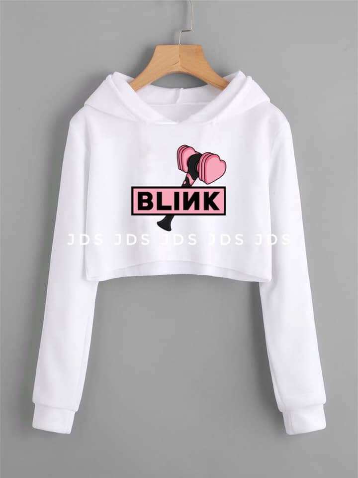blackpink crop top jacket