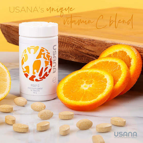 Usana Poly C Authentic (120 Tabs). 