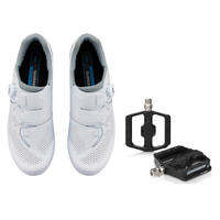 SHIMANO | RF300 Lightweight Flat Sole Cycling Shoes for Road and Mountain Biking Versatile Performance Comfort Fit Non-Lock Pedal Shoes for Commuter and Adventure Riding