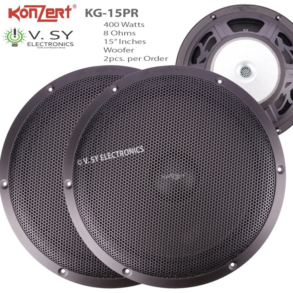 konzert speaker 15 inches