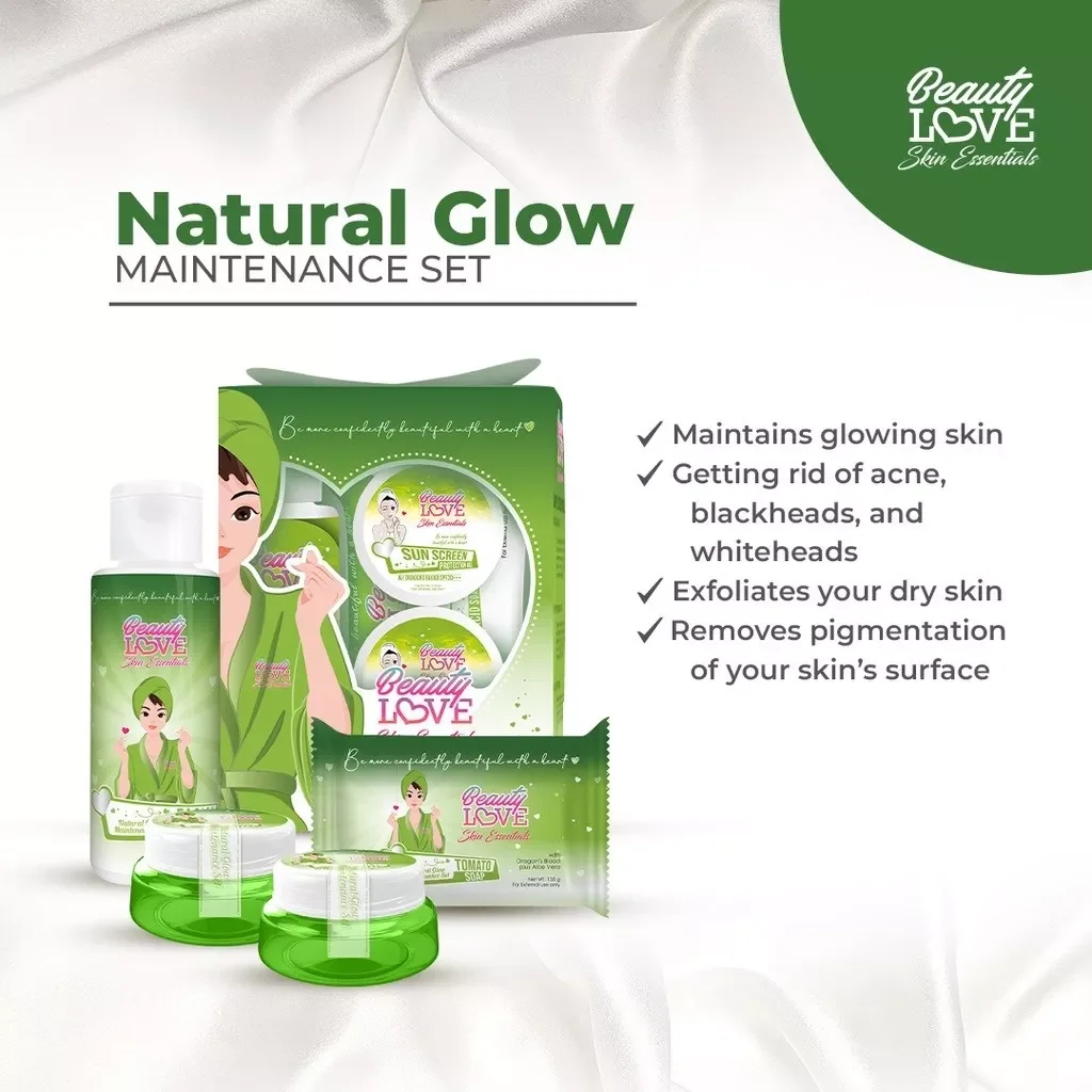 Beauty Love Skin Essentials Rejuvenating Set (New Packaging), Beauty Love  Natural Glow Maintenance Set