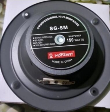 Midrange Audio 5" SG-5M 150W 8 Ohm - Altoparlante Per Auto E Hi-Fi - Foto 12