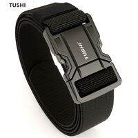 Tushi | Alloy Auto Buckle Nylon Webbing Tactical Belt