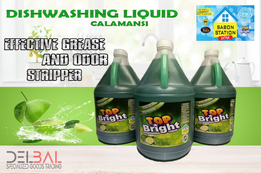 TOP BRIGHT Dishwashing Liquid 1 Gallon Lazada PH