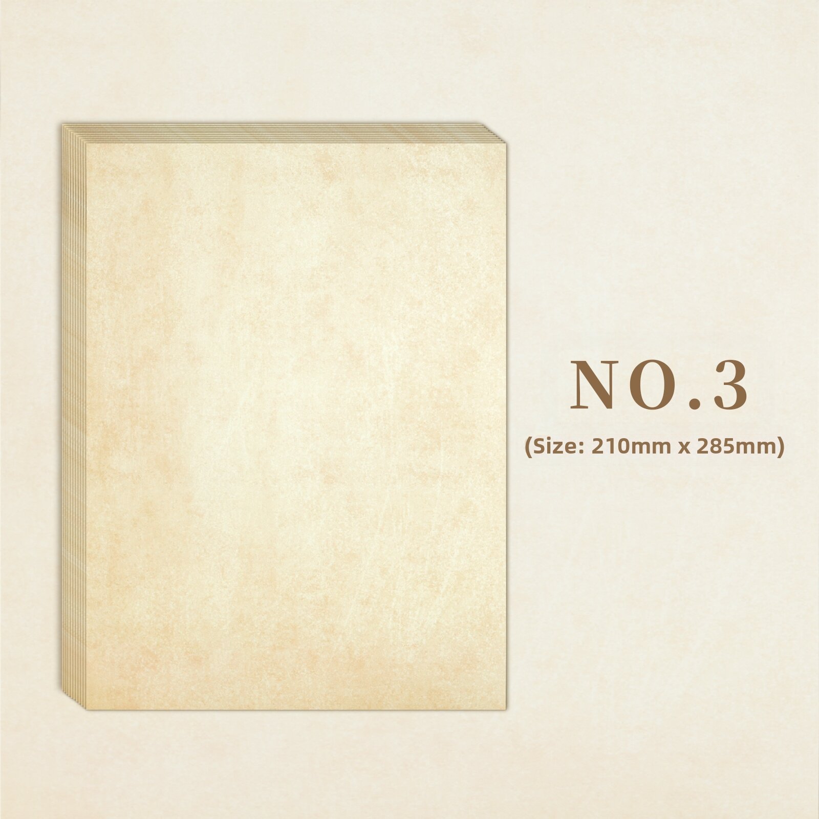 SHUMU | Handwritten Vintage INS Style High End Romantic Letter A4 Paper