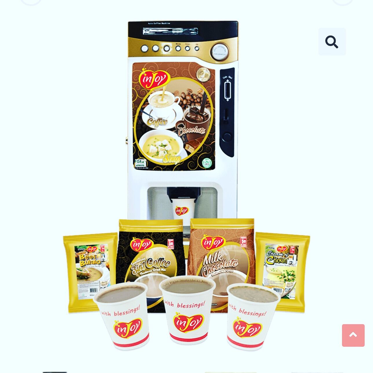 Injoy Coffee Vending Machine Business Package. 