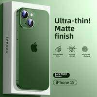 Ambrosi | Ultra Lightweight Anti-scratch Full Lens Protection Case for iPhone 15 iPhone 13 iPhone 16 Pro Max iPhone 12 Series iPhone 14 Plus