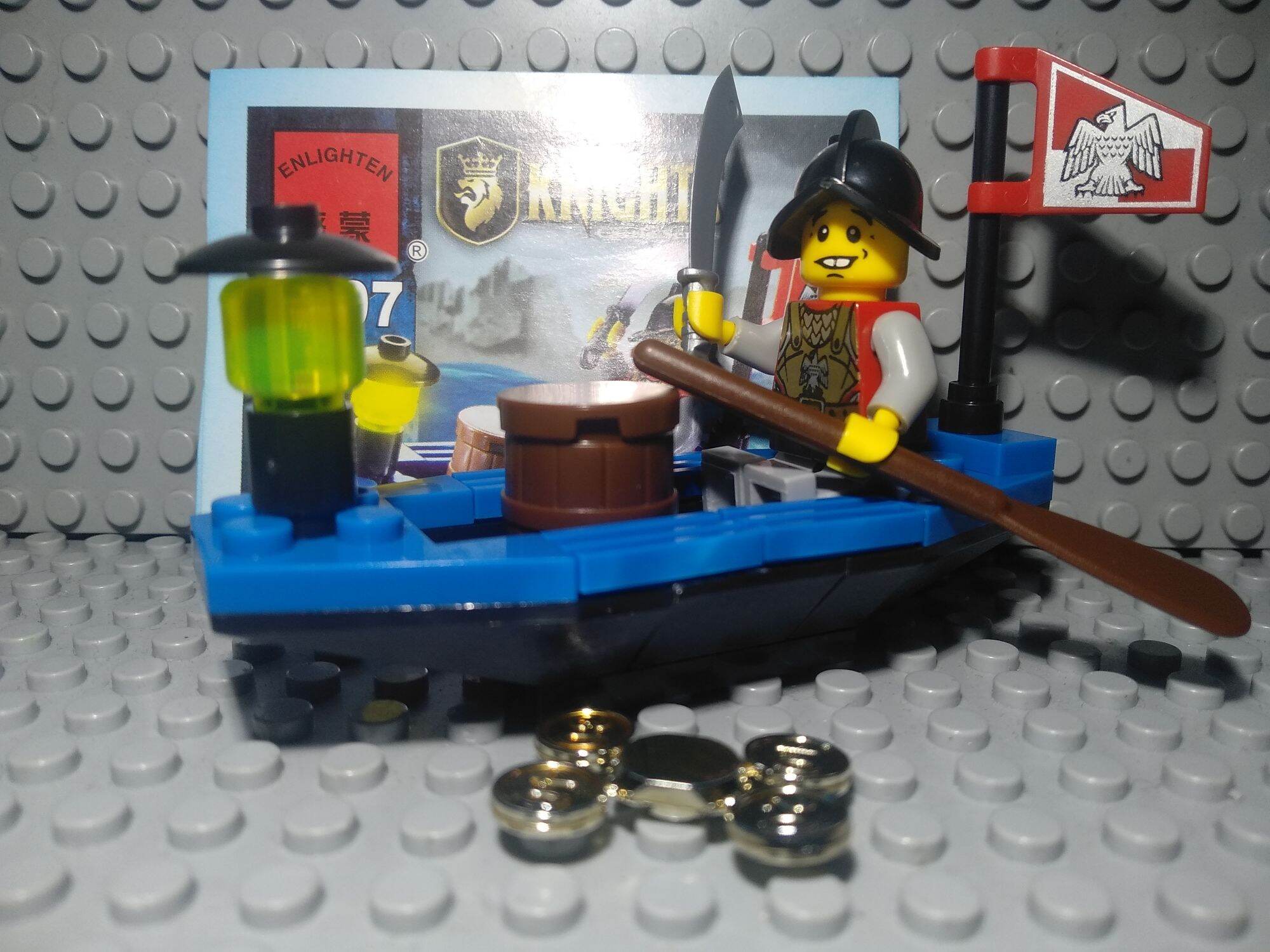 Ship Building Blocks Enlighten Lego Pirate Ship Nano Block Toys