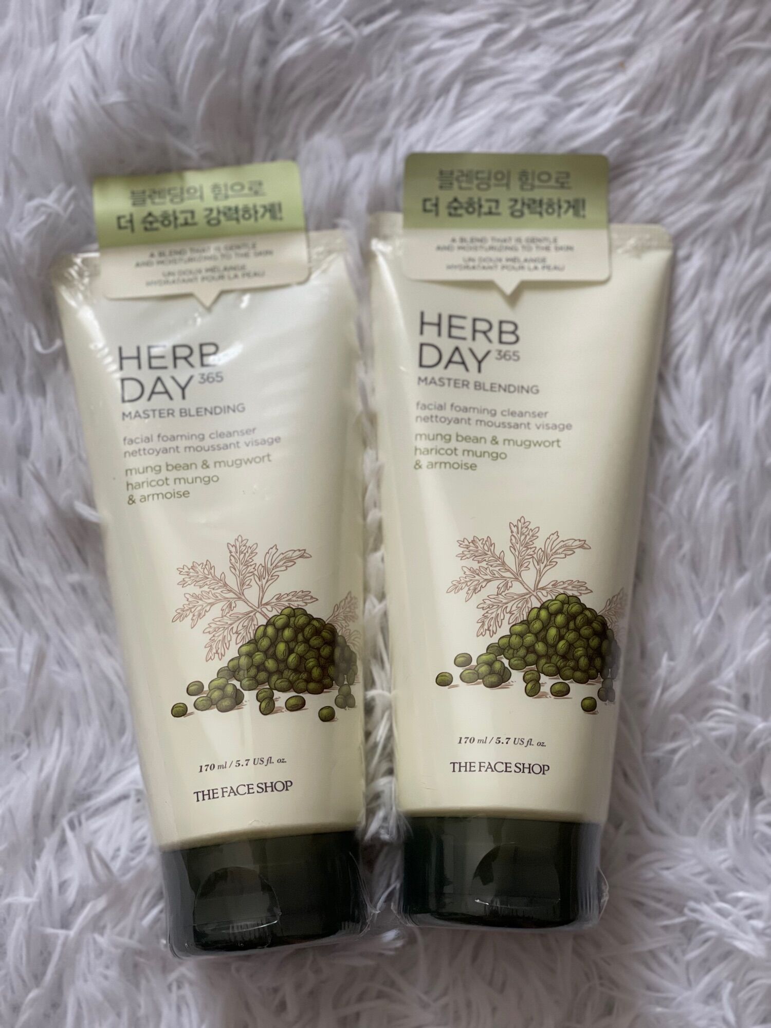 HERB DAY 365 MASTER BLENDING FACIAL FOAMING CLEANSER, NETTOYANT