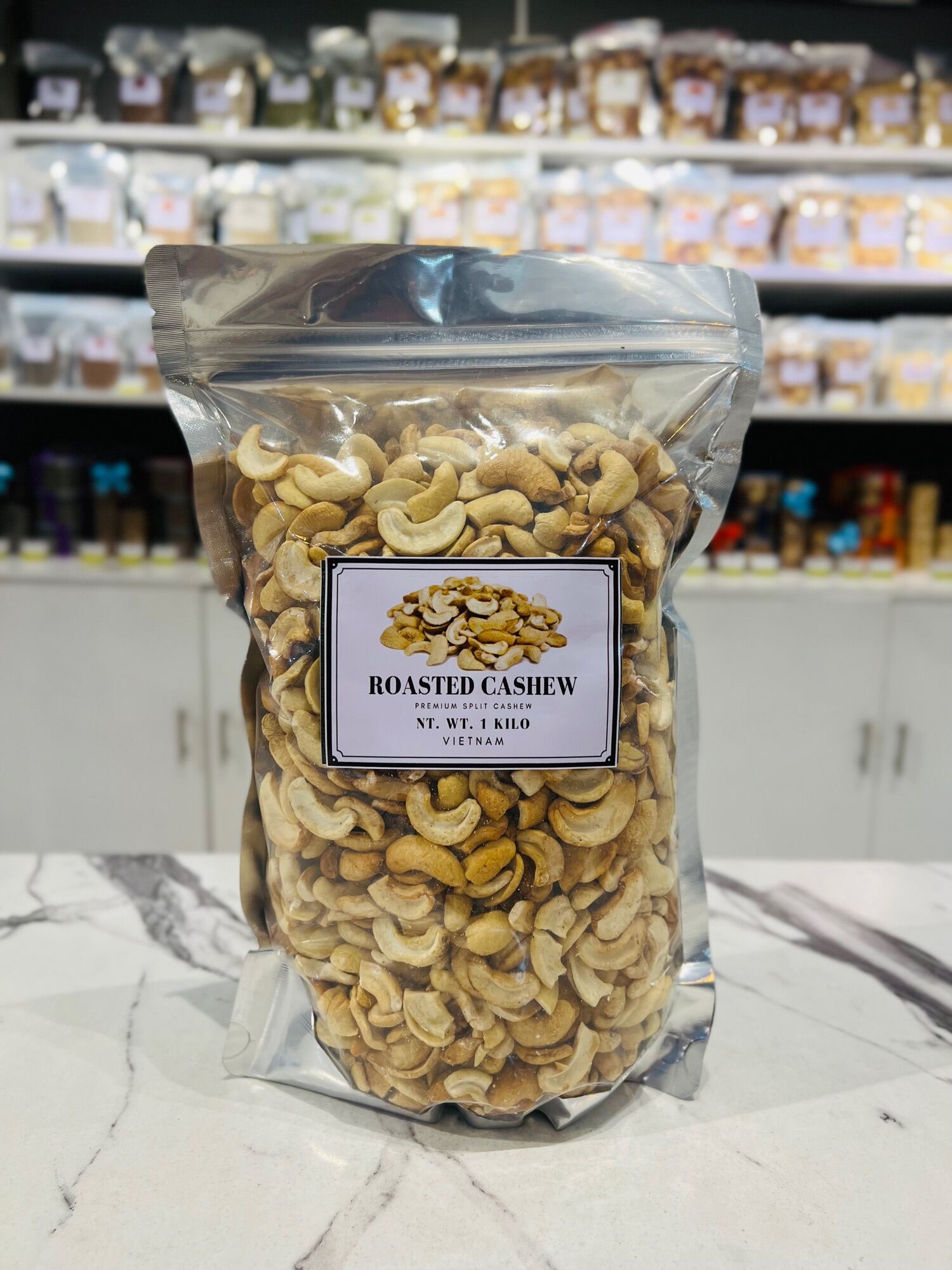 Roasted Cashew nuts 1 kilo - Imported from Vietnam