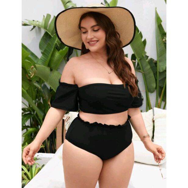 SUSAN TWO PIECE PLUS SIZE SWIMSUIT XL-XXL