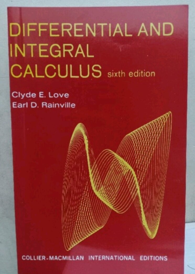Differential and Integral Calculus 6th Edition Love Lazada PH