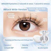 WOSADO | Wide Natural Look Magnetic False Lashes