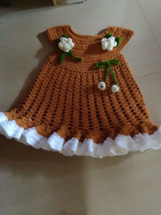 Top 50 Best Crocheted New Born Baby Frocks/ Wool Dress Crocheted Baby  Shoes/Cap/Poncho collection - YouTube