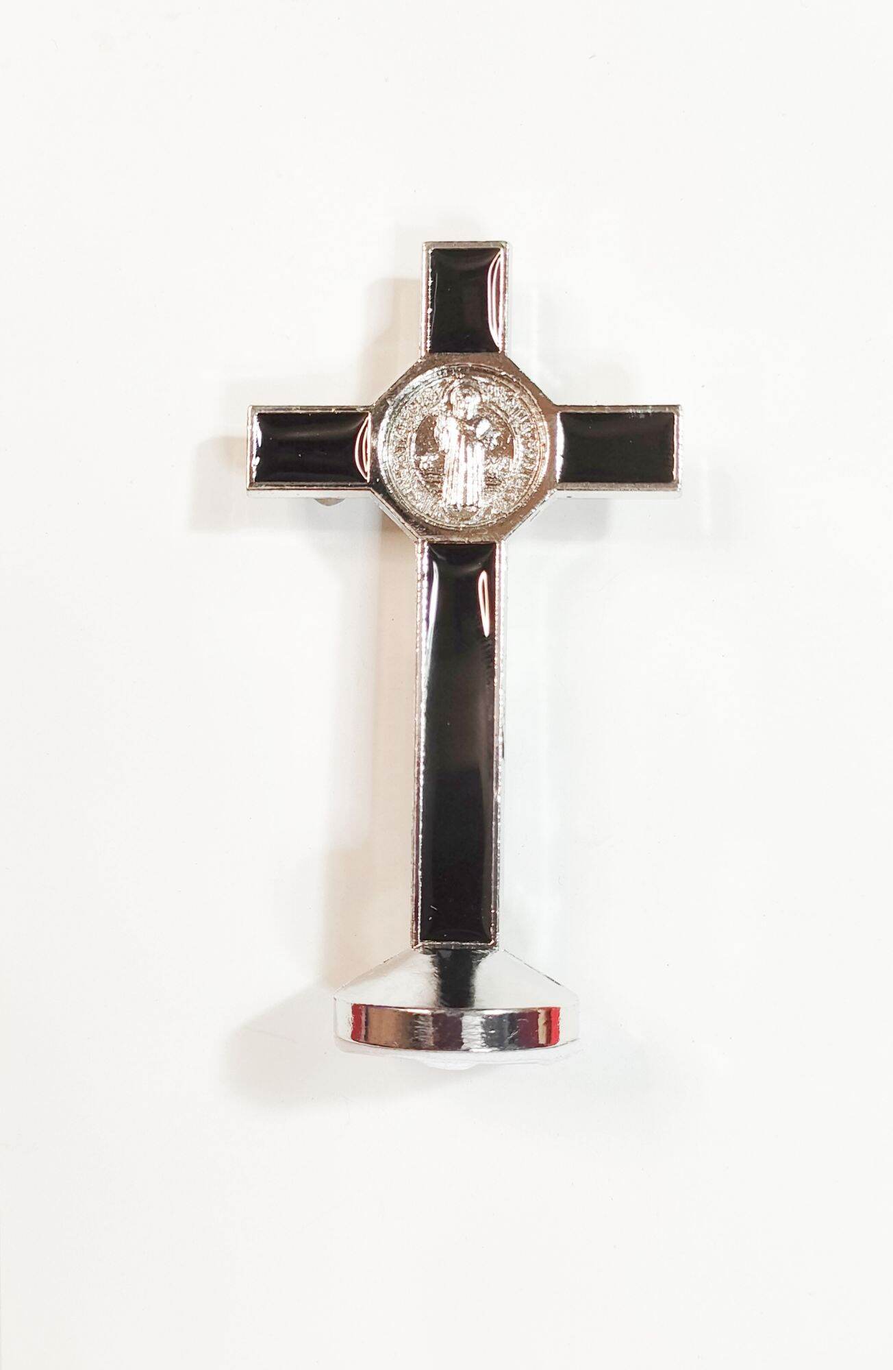 St. Benedict Exorcism Adhesive Crucifix for The Altar or in a Car 1 ...