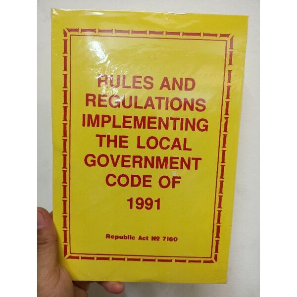 rules-and-regulations-implementing-the-local-government-code-of-1991