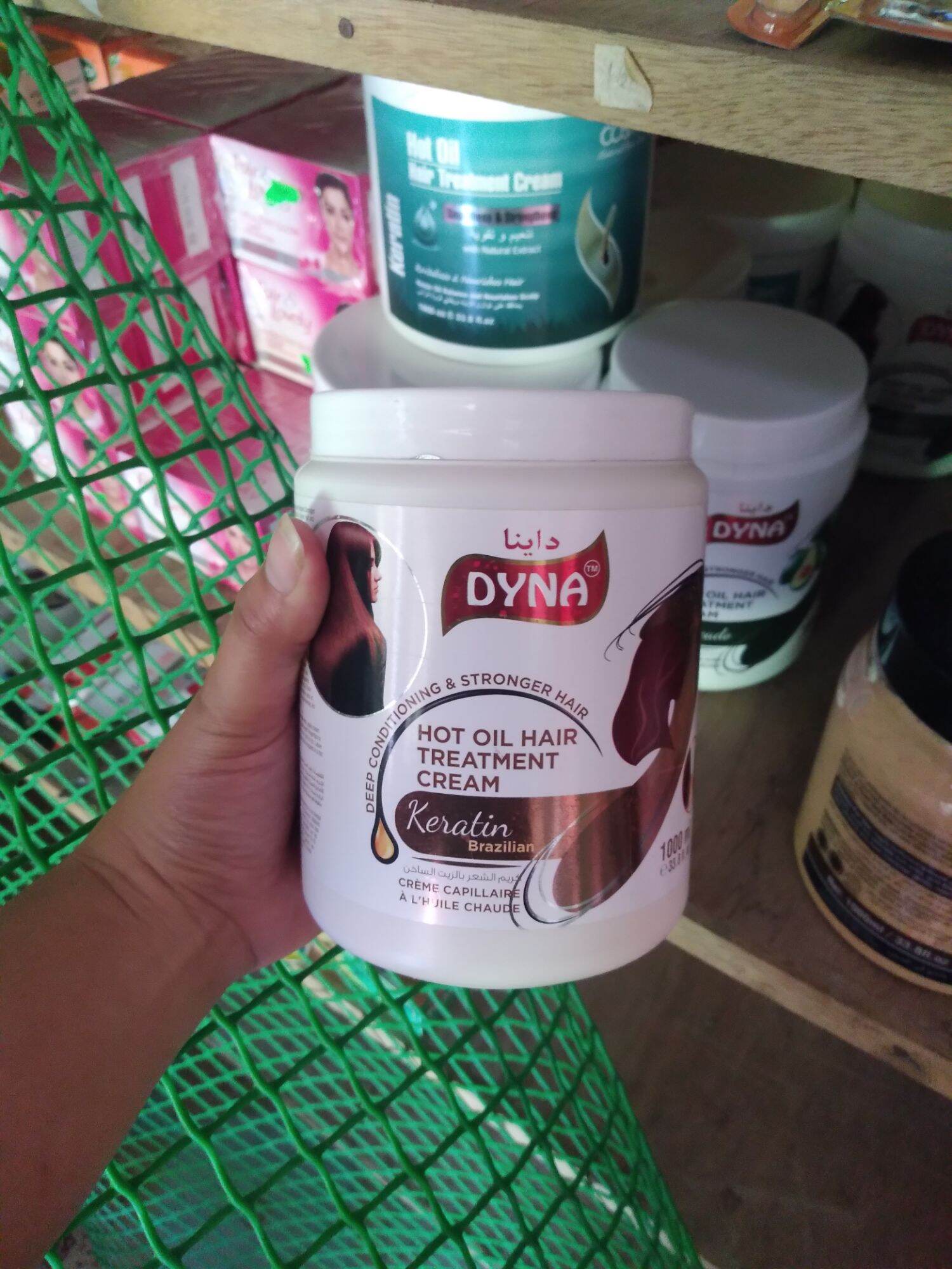 Dyna Hot oil Hair Treatment Cream 1000ml Made in UAE Lazada PH