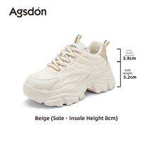 Agsdon | Trendy Platform Thick-sole Shoes Large Size