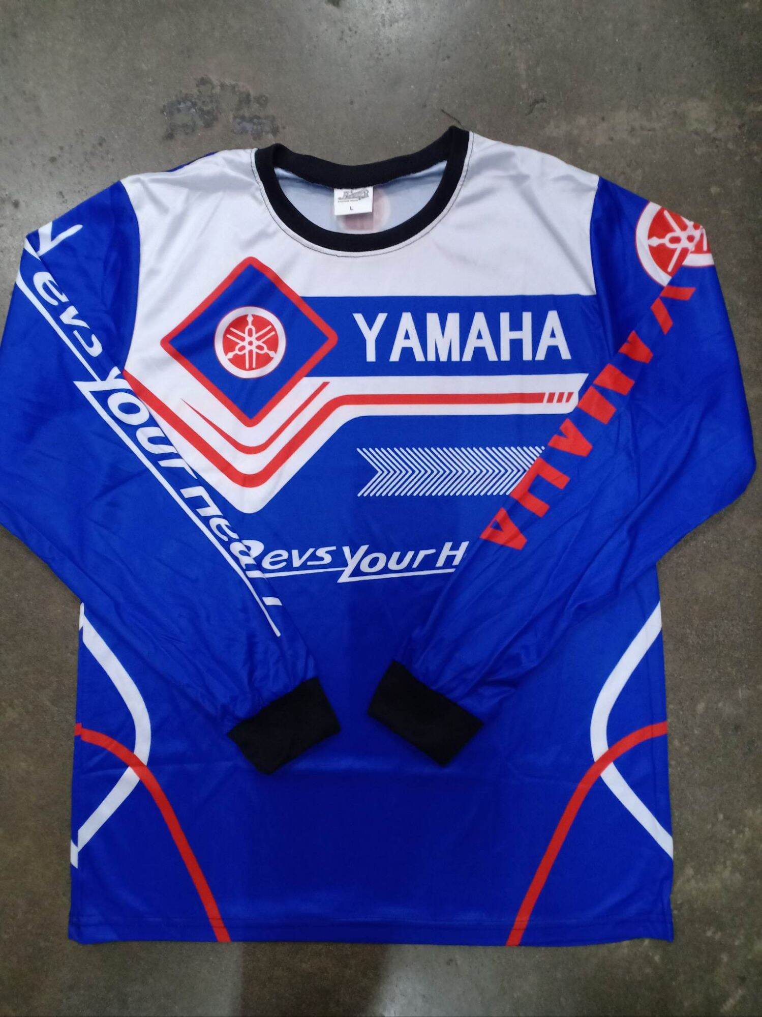 YAMAHA MOTORCYCLE LONGSLEEVE JERSEY FULL SUBLIMATION PRINT | Lazada PH