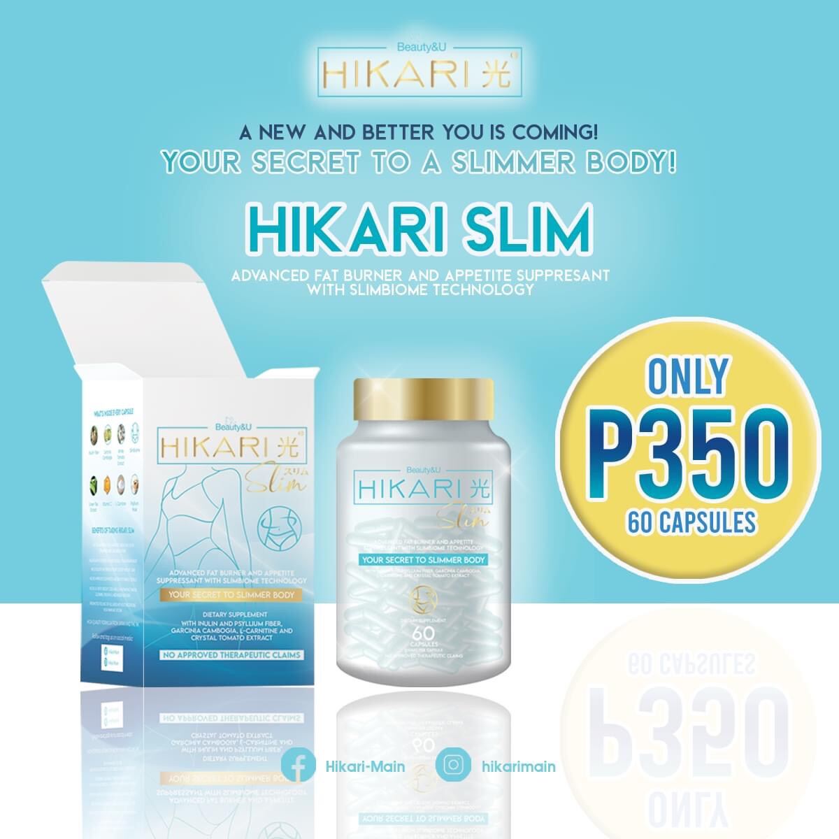 Hikari Slimming capsule | Lazada PH