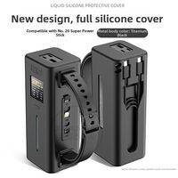 Portable Silicone Protective Case for Cool State Science 20 Numbered Portable Power Bank 15 Numbered SE Energy Column CUKTECH GaN Charger Anti-Fall PB200 PB100P Shell