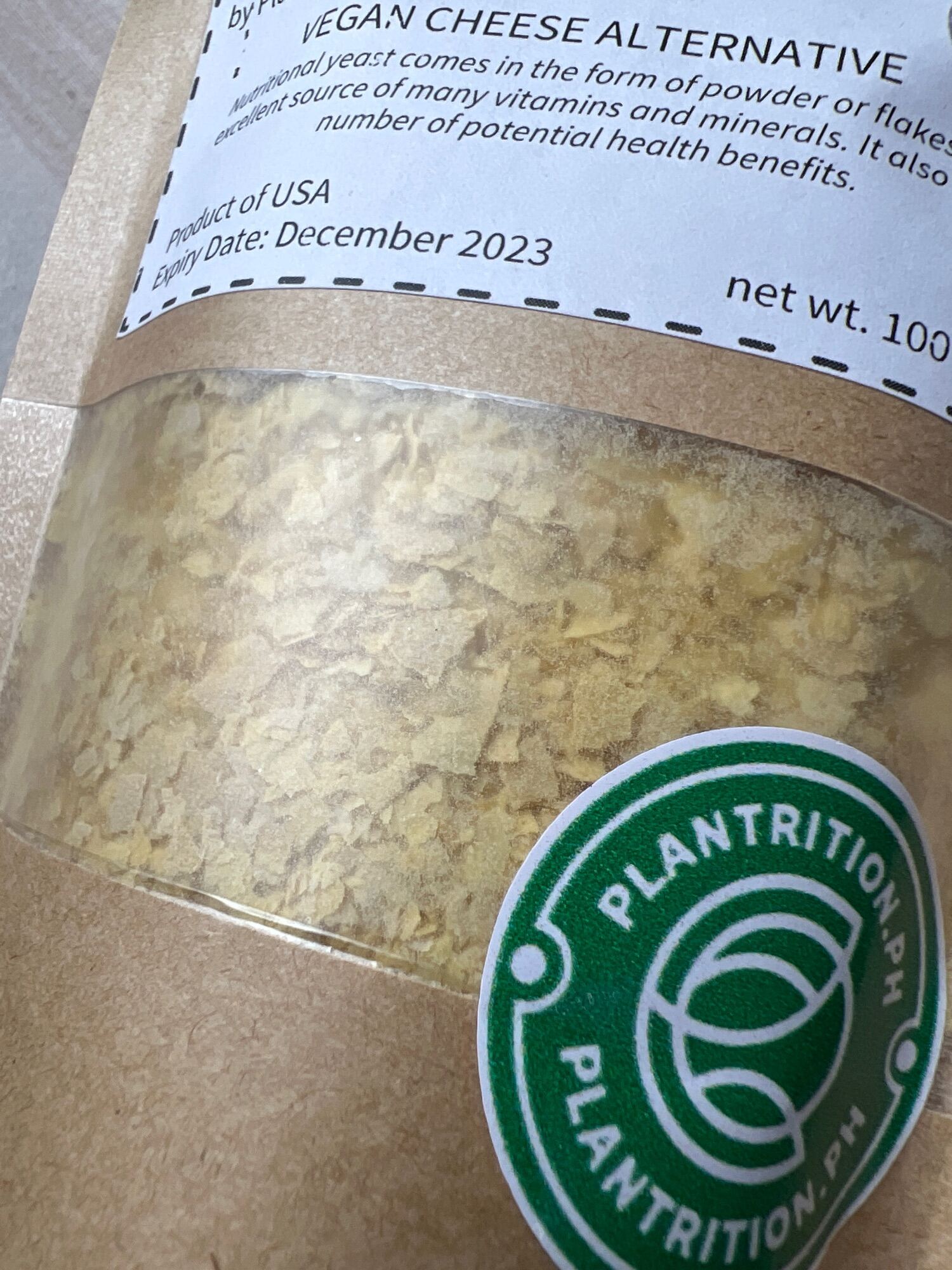 Nutritional Yeast - 100 grams (repacked). 