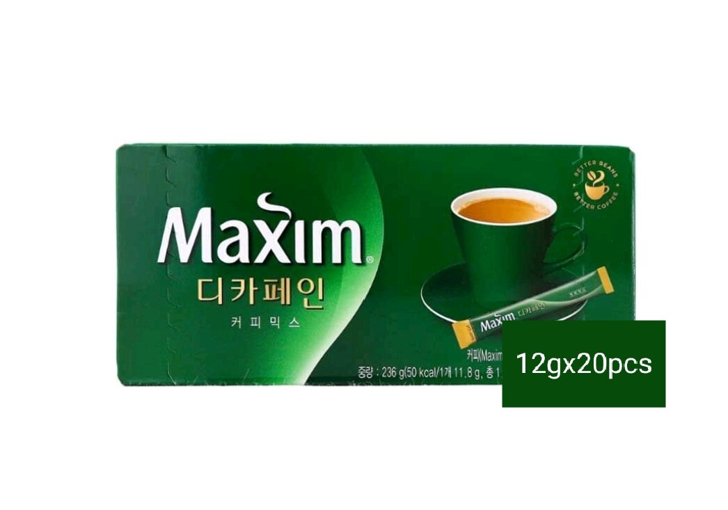 maxim coffee decaf