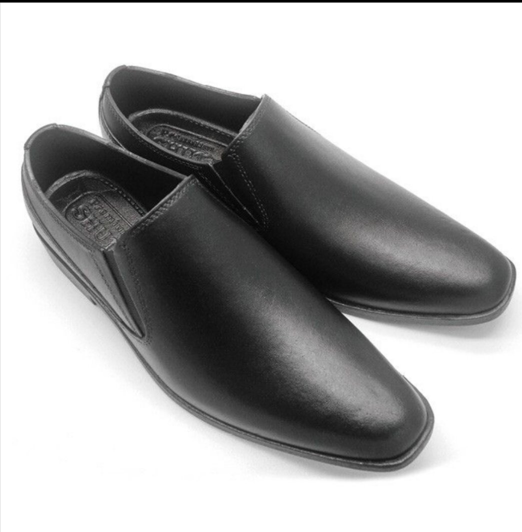 SHUTA MENS BLACK SHOES, OFFICE SHOES Lazada PH