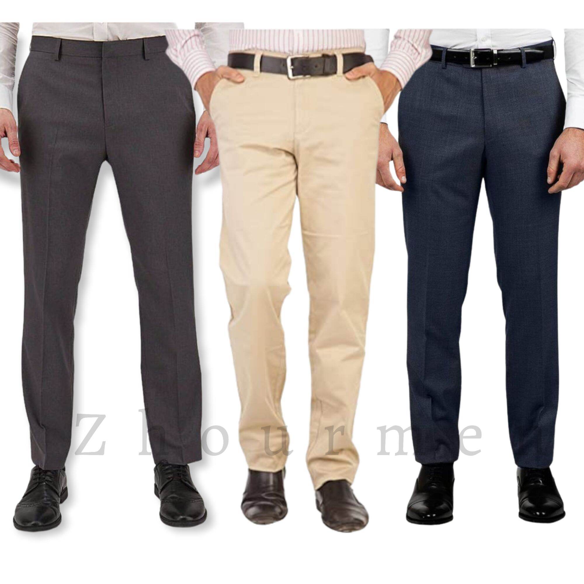 Formal Trouser Office Pants For Men,High quality cotton Random colors ...