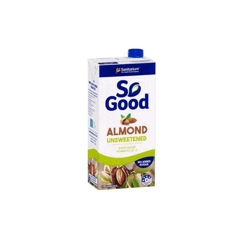 So Good Almond Milk Unsweetened 1L Lazada PH