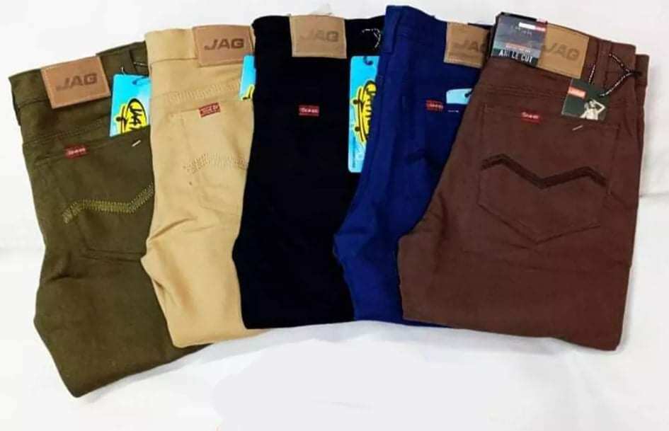 JAG COTTON COLORED PANTS FOR MEN SKINNY 