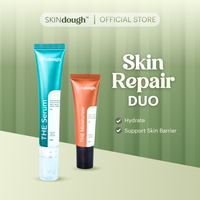 Skindough Skin Repair Duo - Serum & Moisturizer - Niacinamide + Snail Mucin - Alcohol Free - Paraben Free - Perfect Duo