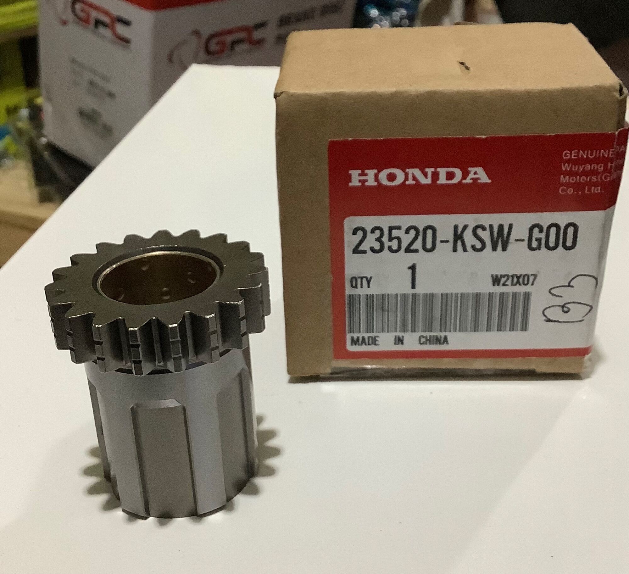 TMX 125 ALPHA STARTER GEAR 19T (23520KSWG00) ORIGINAL HONDA Lazada PH