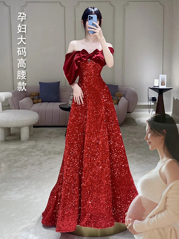 Lazada Glitter Dresses Online Shop Long Slit Glitter Dress Cheap  Fast  Easy Lazada Philippines