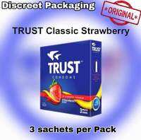 TRUST CONDOM ALL VARIANTS AND SCENTS AVAILABLE 3PCS PER PACK