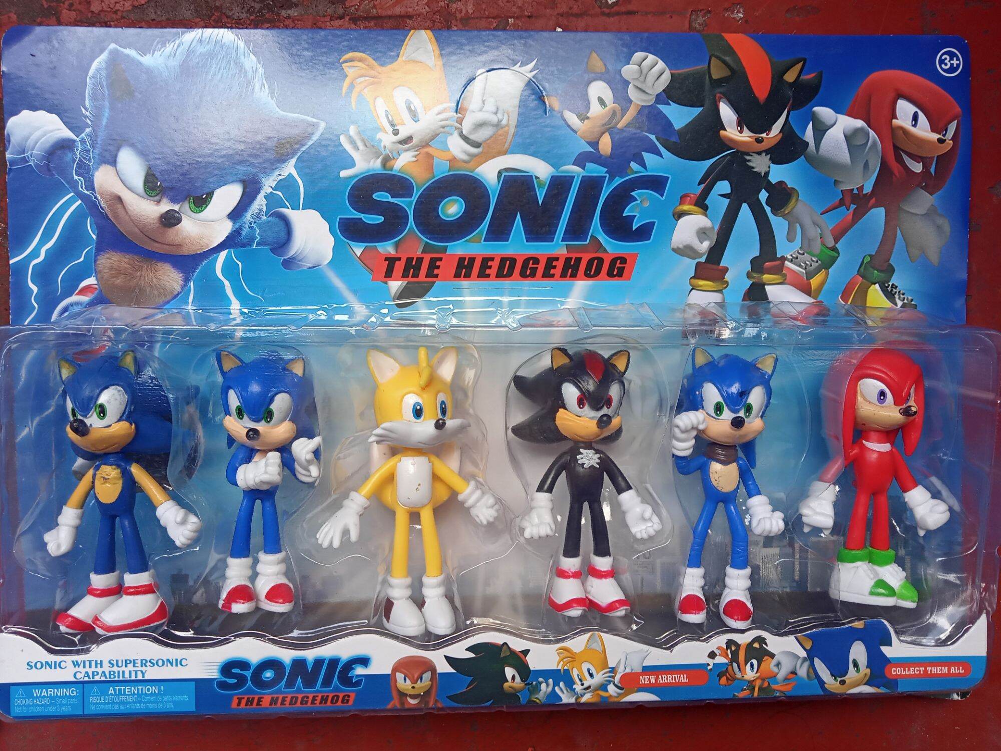 6in1 Sonic the Hedgehog Toy/ SONIC 2 | Lazada PH