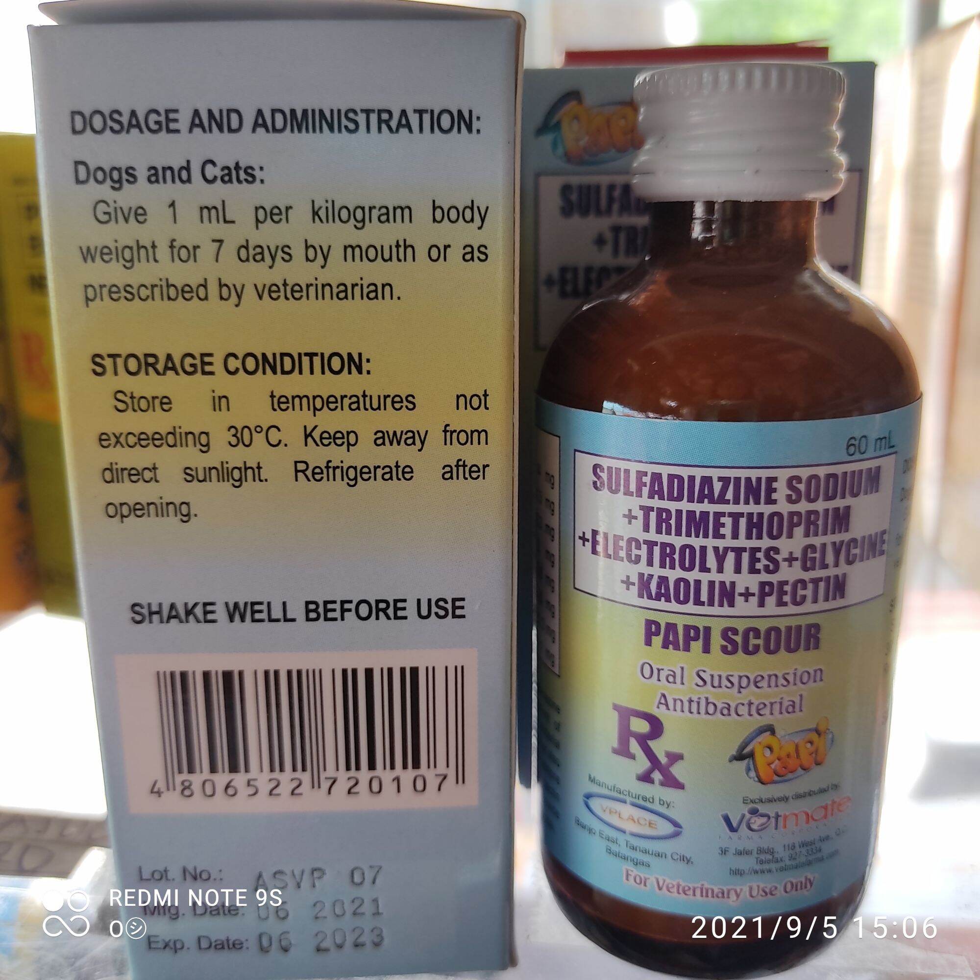 Papi Scour( 60 ml) Oral Suspension, Lazada PH