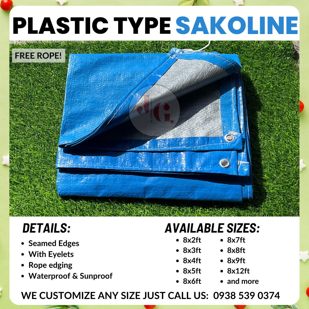 SAKOLINE Waterproof Outdoor Tarpaulin - Various Sizes Available