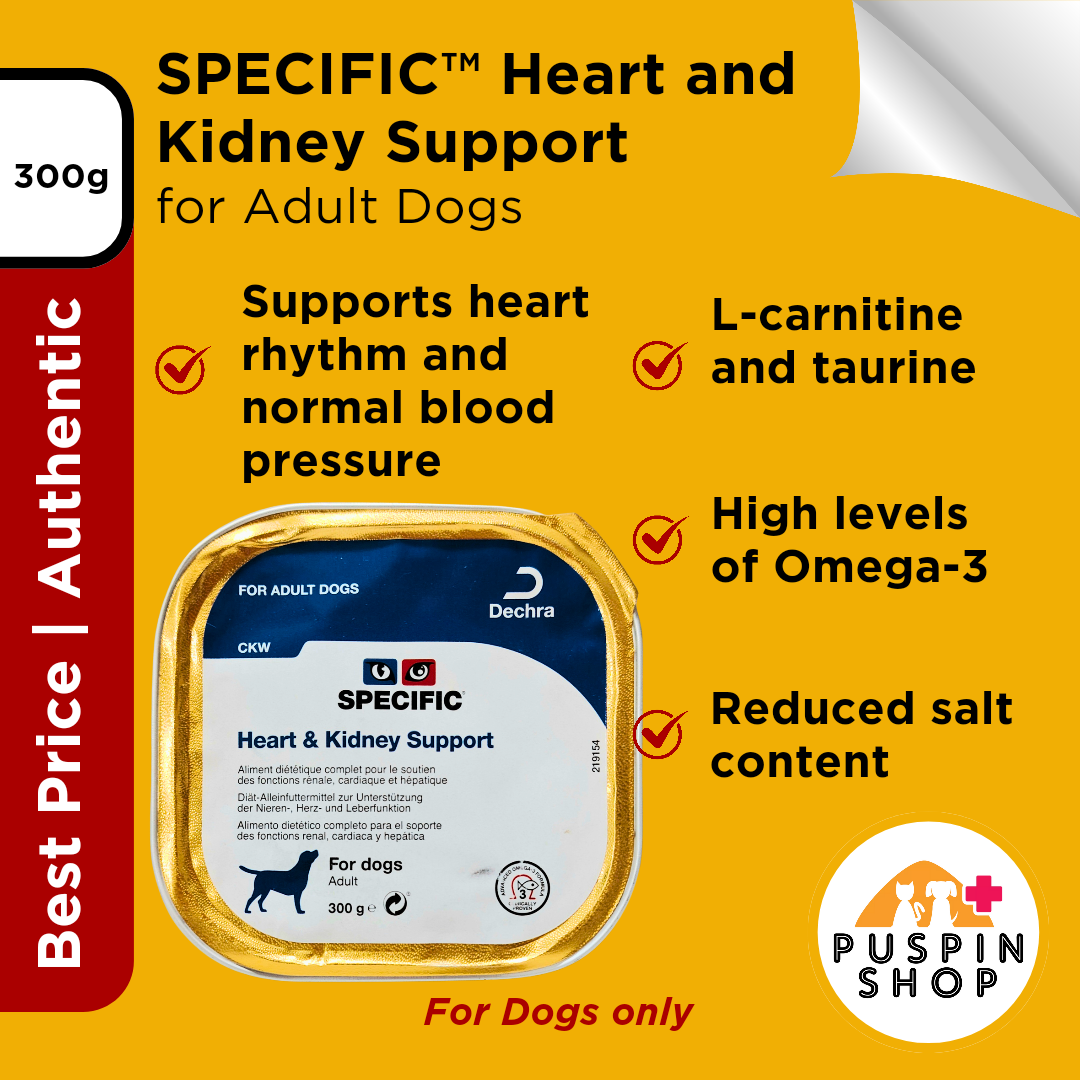 SPECIFIC Heart and Kidney Support for adult dogs 300g Heart and Kidney