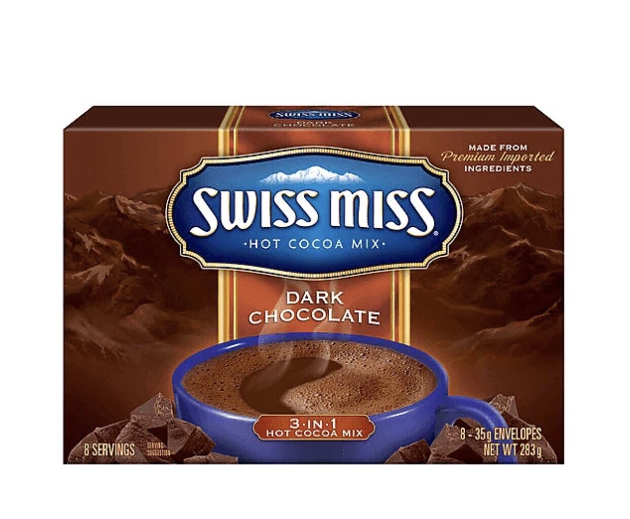 Swiss Miss Dark Chocolate Drink 283g / 8’s x 35g Lazada PH