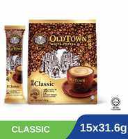 [NEW PACKAGING ] OLDTOWN WHITE COFFEE 3IN1 CLASSIC  15 sachets per pack  FROM MALAYSIA