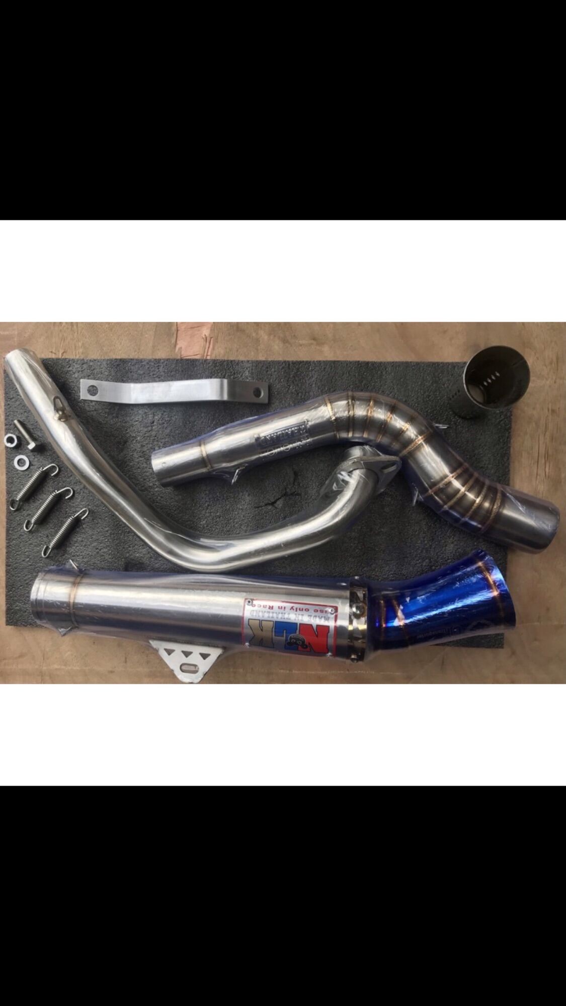 nlk open pipe muffler sniper 150 Lazada PH