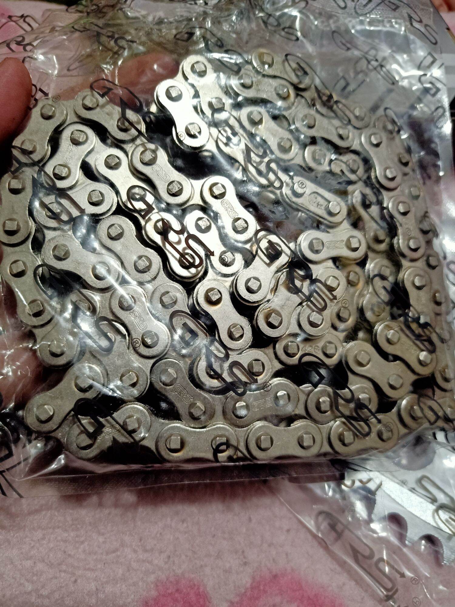GRS CHAIN AND SPROCKET SET For SUZUKI SMASH 115/SMASH 110 size 428x110L 14t-36t. 
