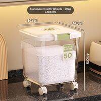 ZIYINGCHA | Sealed Pest-Proof Moisture-Proof Storage Container 50kg
