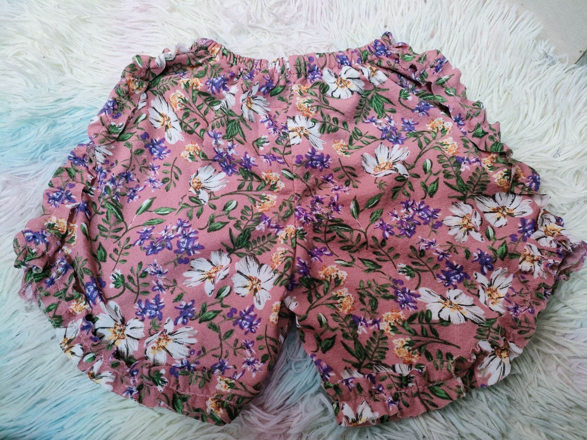 SHORT RAFFLES FLORAL KIDS/TEENS/ADULT | Lazada PH