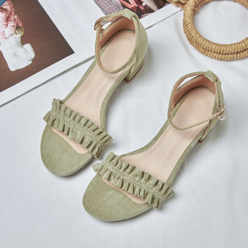 Girls Sandals 21 New Children S Korean Style Girls Fairy Style High Heels Big Children S Inner Match Match Skirt Princess Shoes Lazada Ph