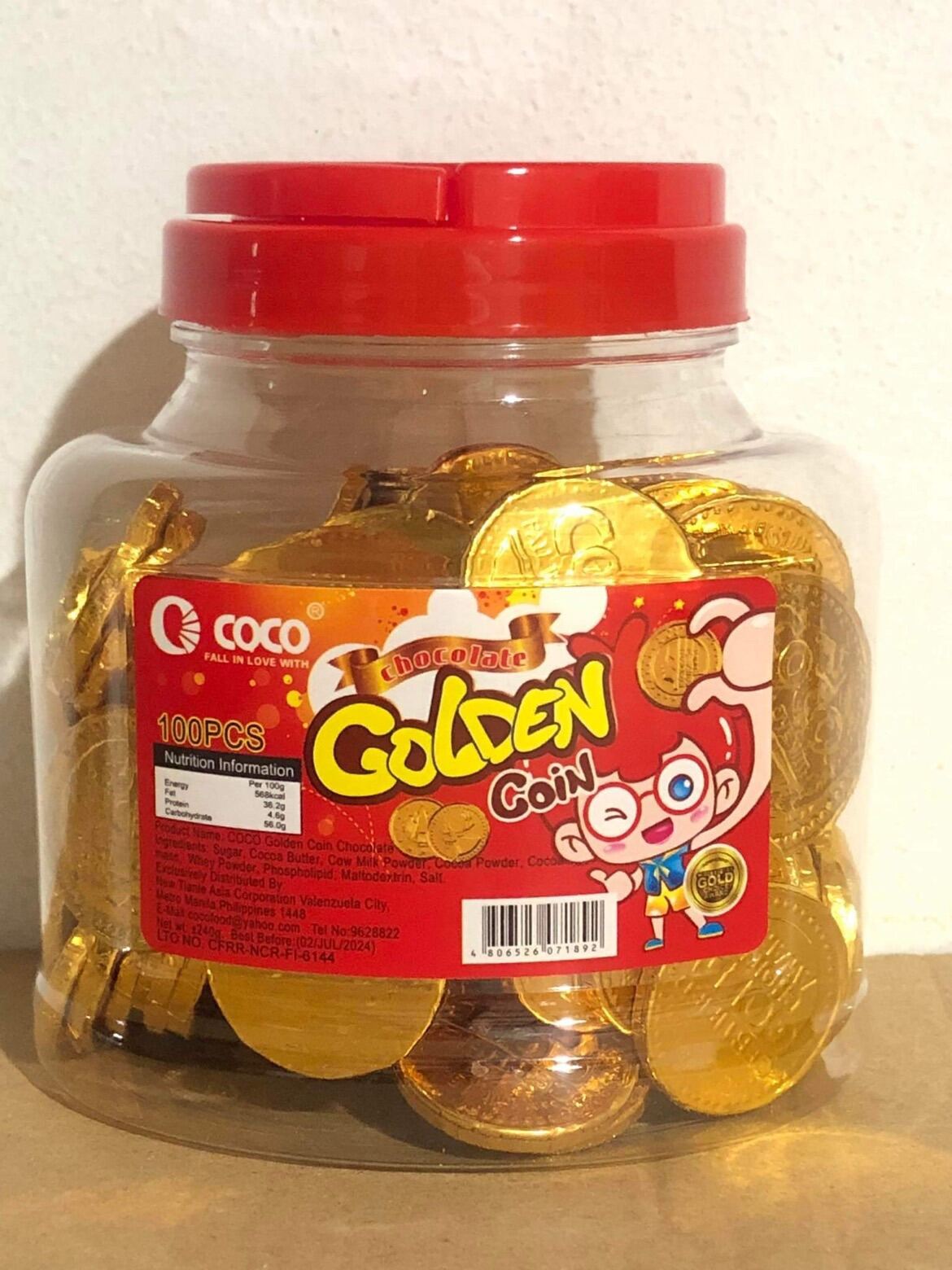 Coco Golden Coins Chocolate 100pcs Lazada PH