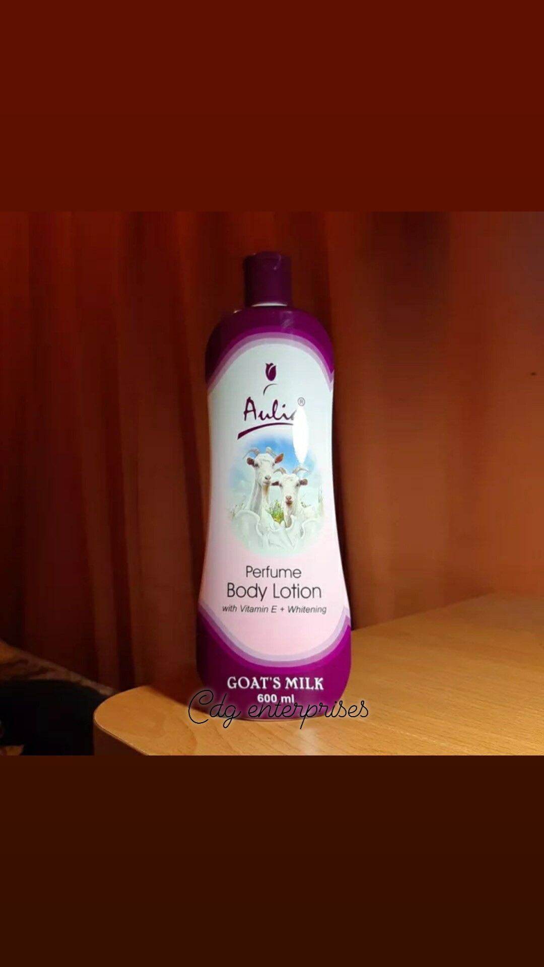 AULIA Goat's Milk Perfume Body Lotion with Vitamin E Lazada PH