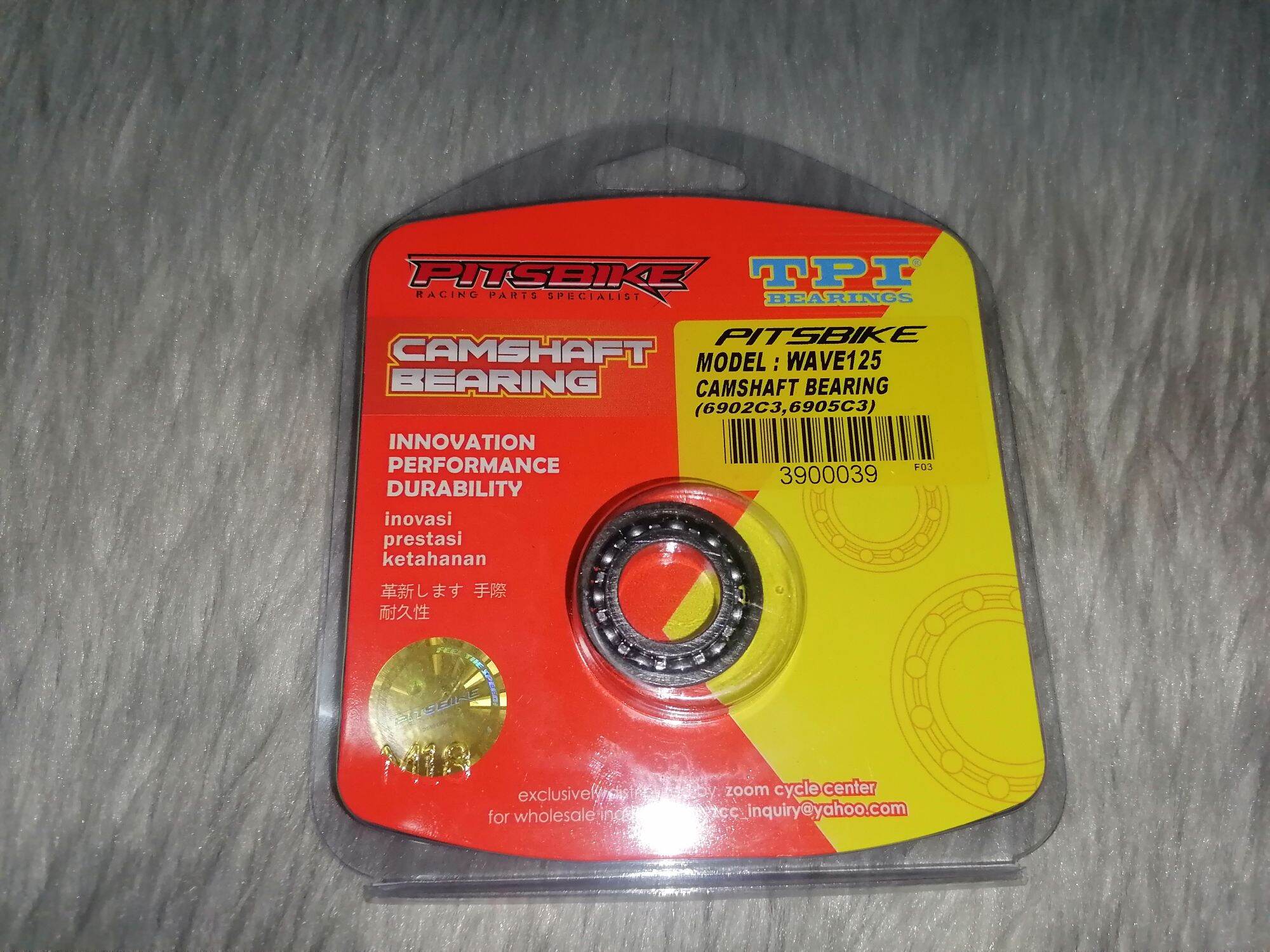 pitsbike frictionless camshaft bearing wave 125 mio sporty soulty